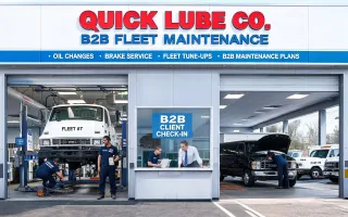 Quick-lube and maintenance chains